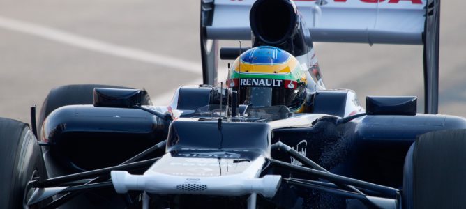Bruno Senna en su FW34