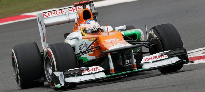 Paul di Resta en los libres de China