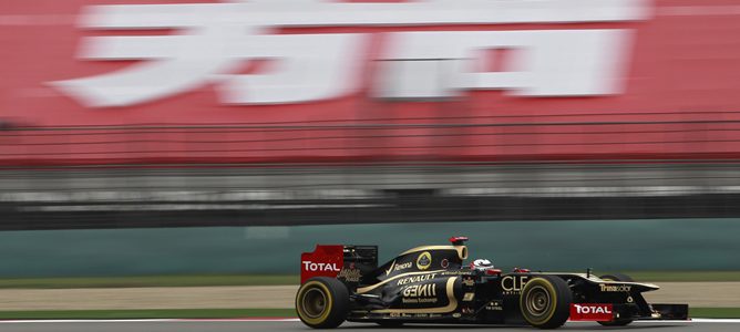 Kimi Räikkönen en el GP de China