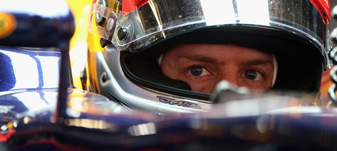 Sebastian Vettel en el GP de China