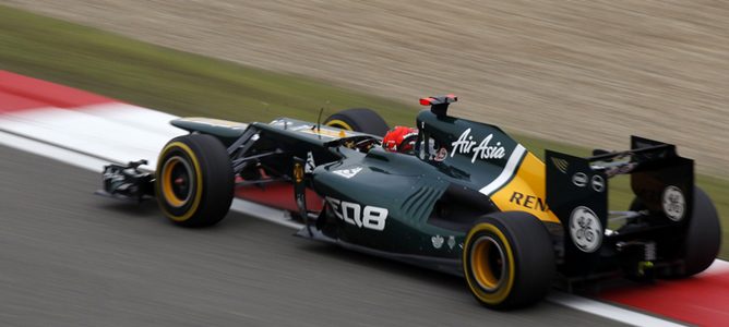 Heikki Kovalainen en el GP de China