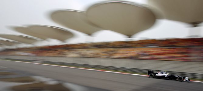 Bruno Senna en el GP de China