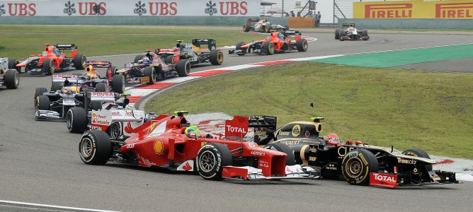 Felipe Massa tras la salida del GP de China