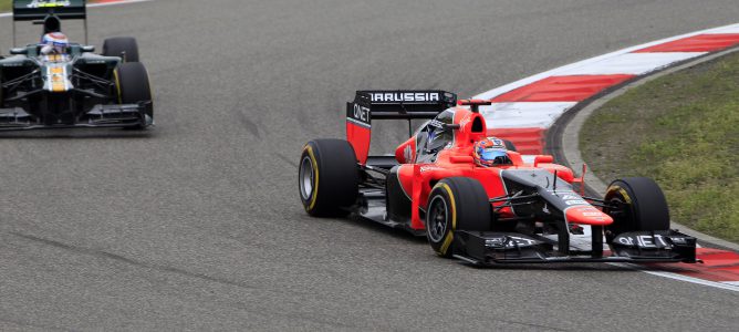 Timo Glock en el GP de China