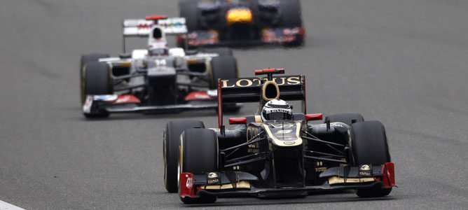 Un Lotus en el GP de China