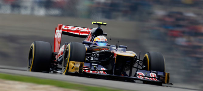 Un Toro Rosso en el GP de China