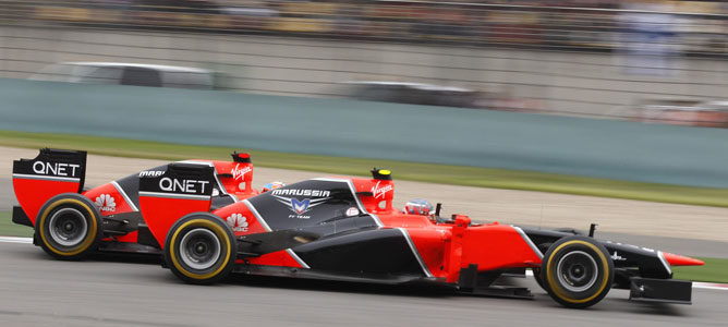 Los Marussia en el GP de China