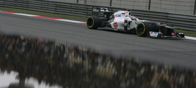Kamui Kobayashi en el Gran Premio de China