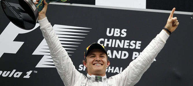 Nico Rosberg en el GP de China