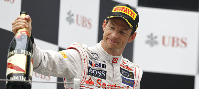 Jenson Button en el GP de China