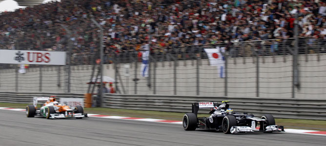 Bruno Senna en el GP de China