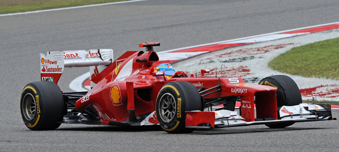 Fernando Alonso en el GP de China