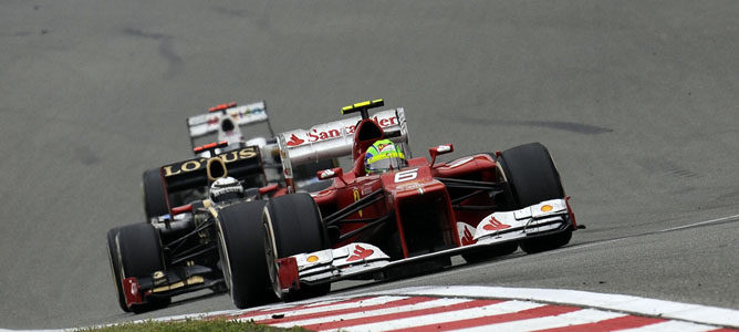 Felipe Massa en el GP de China