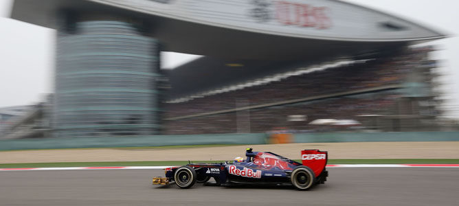 Jean-Eric Vergne en el GP de China