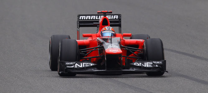 Timo Glock en el GP de China