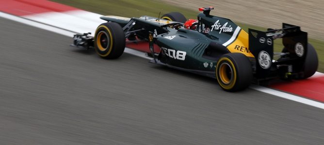 Heikki Kovalainen en su Caterham en China