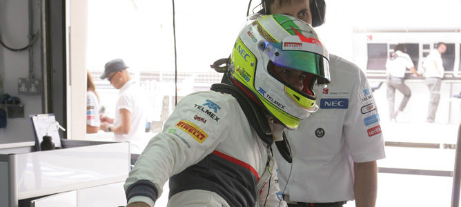 Sergio Pérez GP Baréin 2012