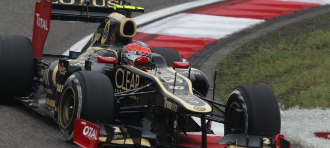 Grosjean en China