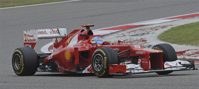 Fernando rueda con el F2012