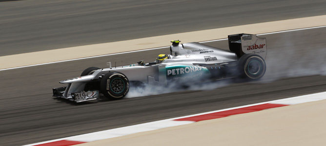 Nico Rosberg libres GP Baréin 2012