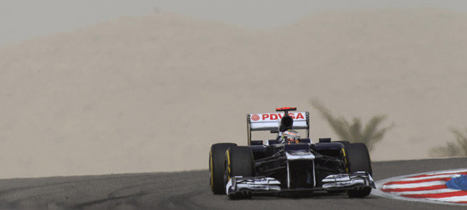 Pastor Maldonado, el más rápido del día para Williams