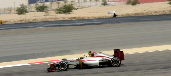 Nico Rosberg lidera la última sesión de entrenamientos libres del GP de Baréin2012