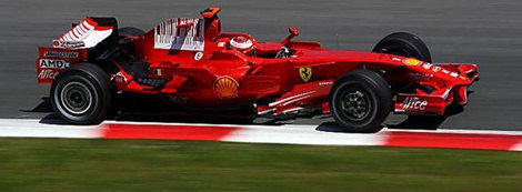 Raikkonen satisfecho con el papel del Ferrari en la clasificación de Montmeló
