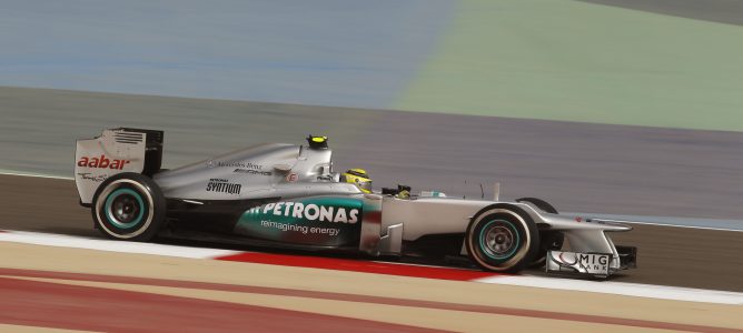 Rosberg en el GP de Baréin