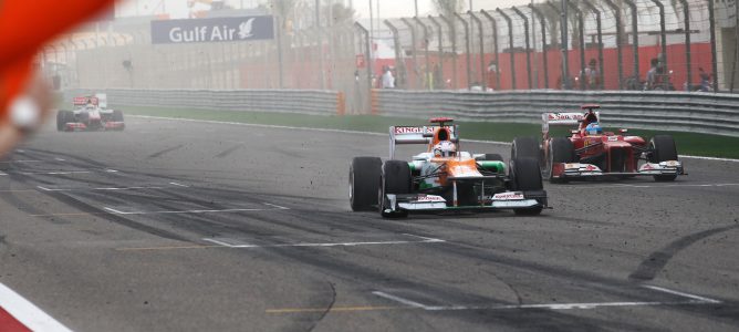 Di Resta en el GP de Baréin