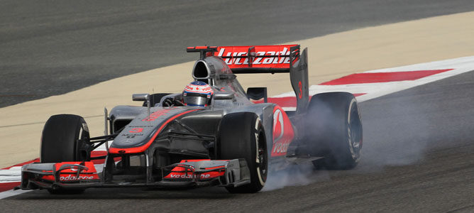 Jenson Button, el mejor adelantando