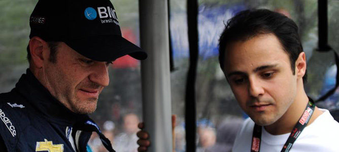 El futuro de Felipe Massa continúa ligado a la F1, según Rubens Barrichello