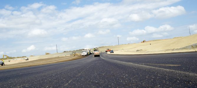 Comienza el asfaltado del Circuito de las Américas