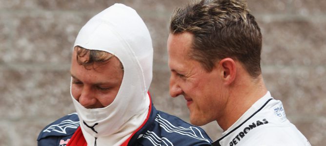 Sebastian Vettel afirma que la reacción a las críticas de Michael Schumacher fue algo exagerada