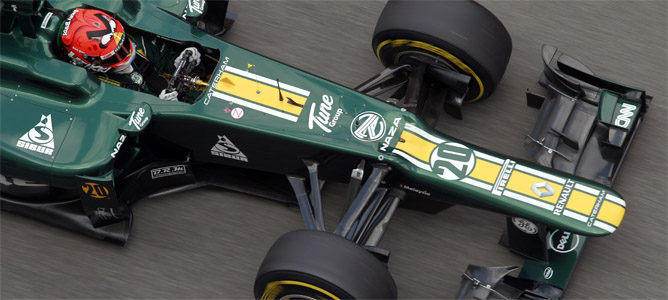 Kovalainen en el Caterham