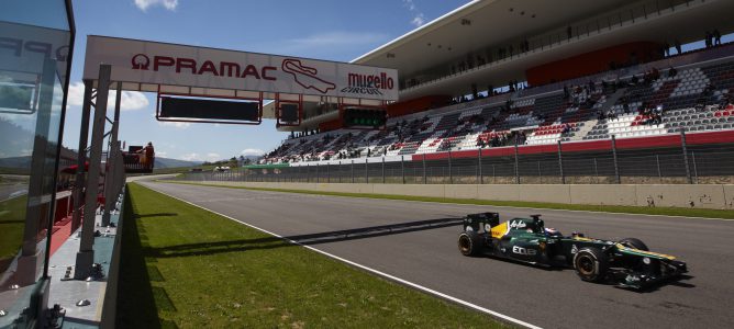 Vitaly Petrov en Mugello