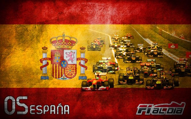 cartel GP de España 2012