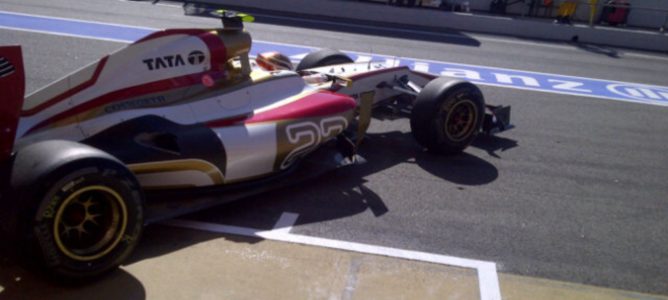 Fernando Alonso lidera los primeros entrenamientos libres del GP de España 2012