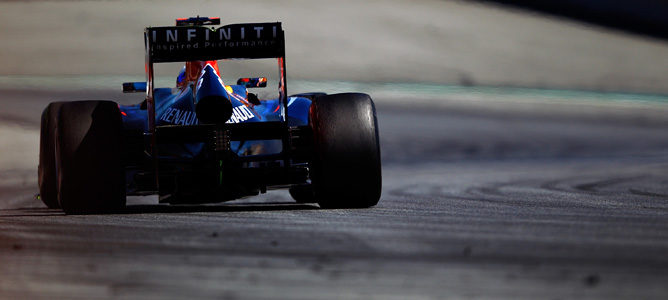 Sebastian Vettel en el Circuit de Catalunya