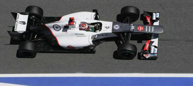 Kamui Kobayashi en Montmeló