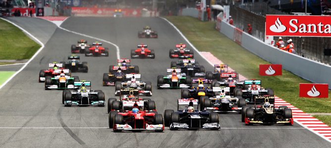 Pastor Maldonado se lleva la victoria, con Alonso segundo, en el Gran Premio de España 2012