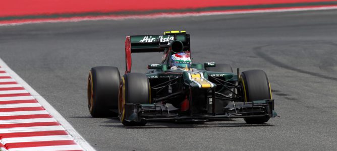 Vitaly Petrov en el GP de España