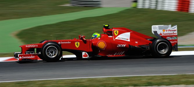 Felipe Massa en el Gp de España