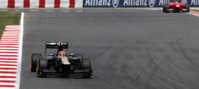 Heikki Kovalainen en el GP de España