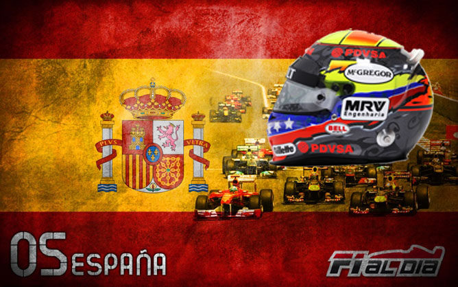 Cartel del GP de España de F1 2012