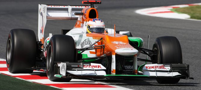 Paul di Resta en Barcelona