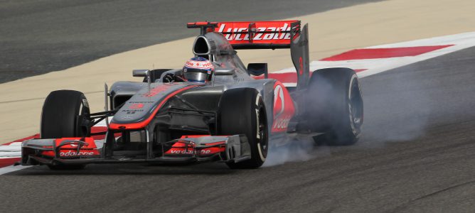 Jenson Button en Baréin