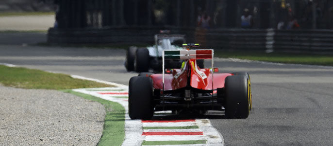 Monza, el templo de la velocidad, salpicado