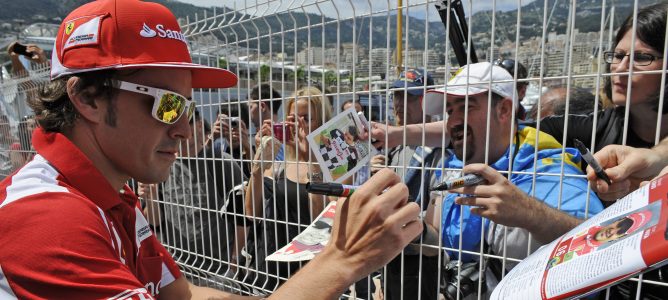 Fernando Alonso en Mónaco