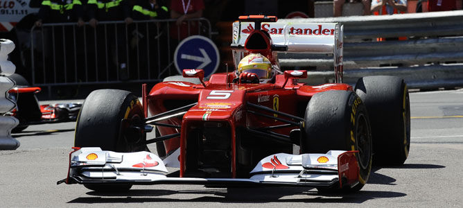 Fernando Alonso lidera los primeros entrenamientos libres del GP de Mónaco 2012