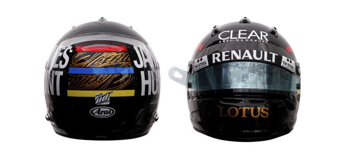 Kimi homenajea a James Hunt